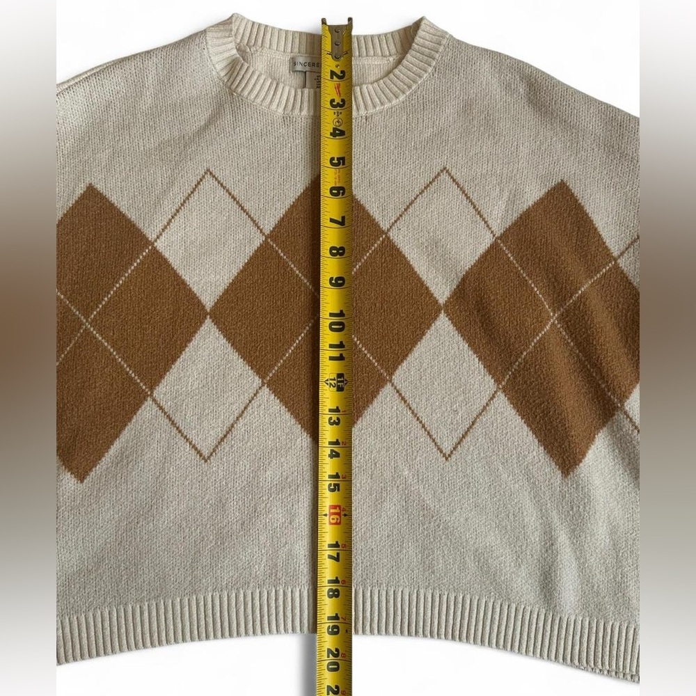 SWEATER BUNDLE - Two Retro 70's Inspired Academia Sweaters - Size Medium - Picture 6 of 15